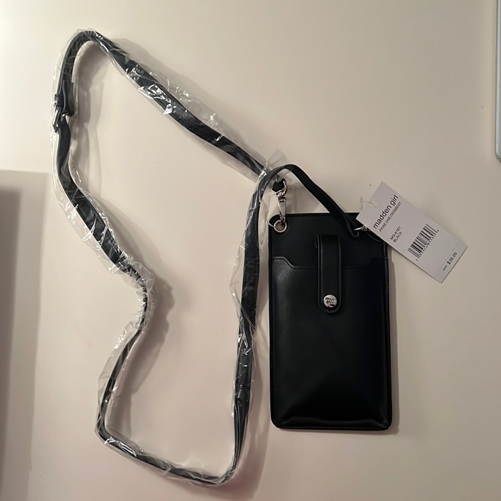 madden girl phone case crossbody black